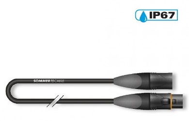 Микрофонный кабель для музыкантов XLR 3-Pin - XLR 3_PIN Sommer Cable с разъемами NEUTRIK AG5S