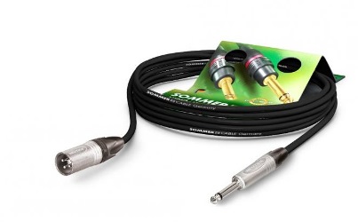 Микрофонный кабель для музыкантов XLR 3-Pin - Jack Sommer Cable с разъемами NEUTRIK