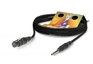 Микрофонный кабель для музыкантов XLR 3-Pin - Jack Sommer Cable с разъемами HICON