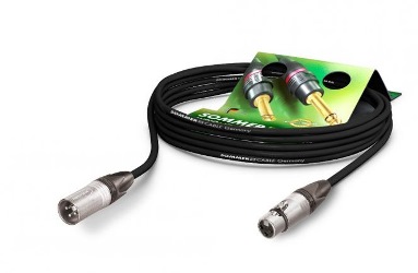 Микрофонный кабель для музыкантов XLR 3-Pin Sommer Cable с разъемами NEUTRIK