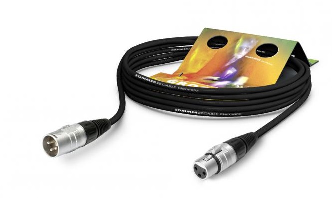 Микрофонный кабель SGHN с разъемами xlr 3-pin
