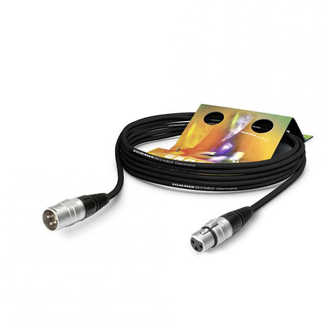 Микрофонный кабель xlr длина 0.5 метра Sommer Cable SC-Stahe 22 HIGHFLEX с разъемами HICON